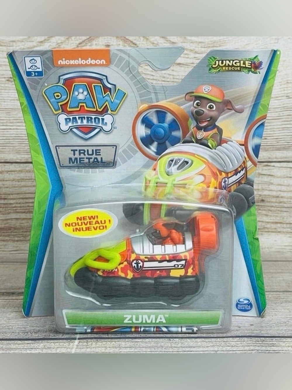 PAW Patrol True Metal Jungle Rescue Zuma Collectible Die-Cast Vehicle